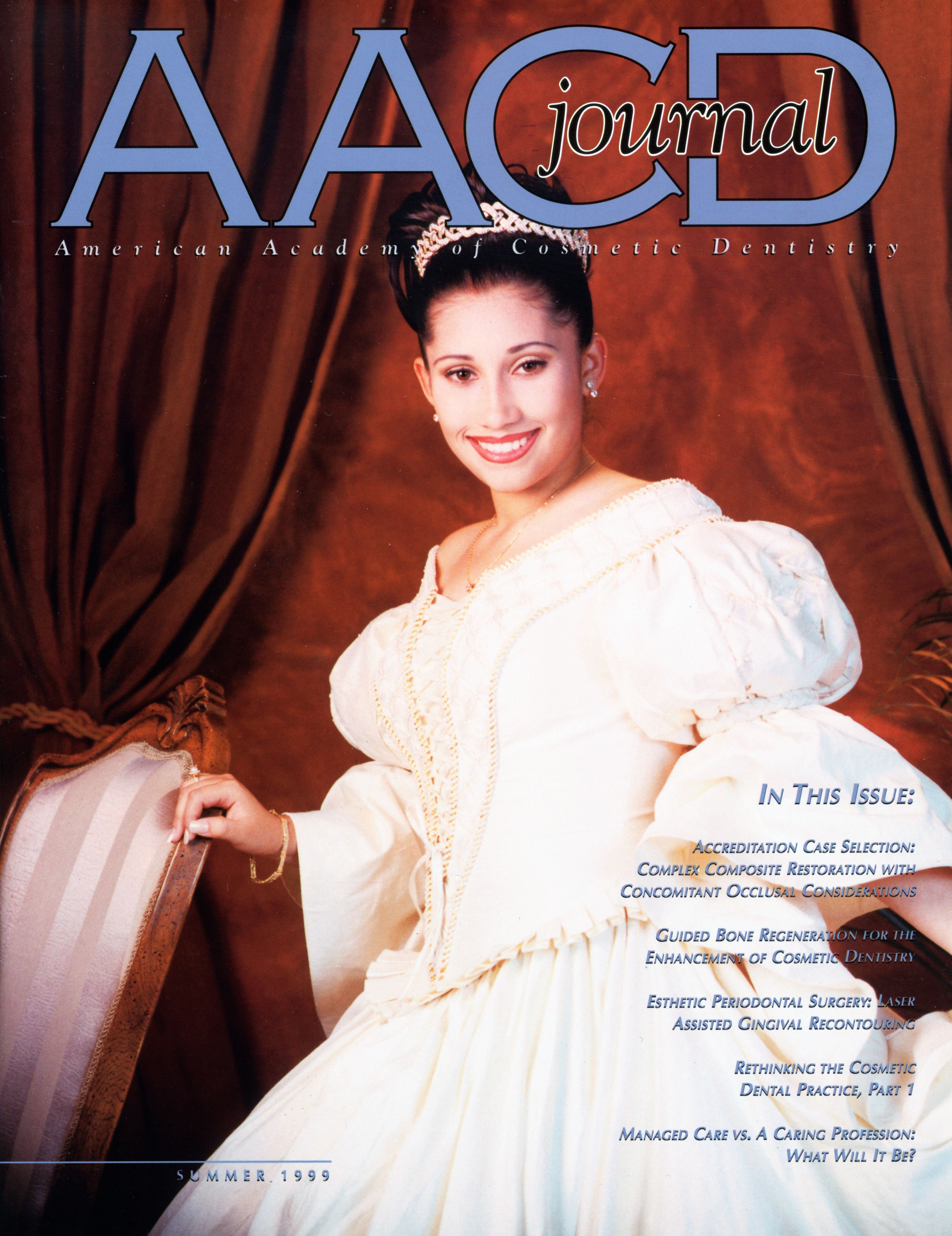 American Academy of Cosmetic Dentistry Journal of Cosmetic Dentistry Volume 15, Issue 2 cover