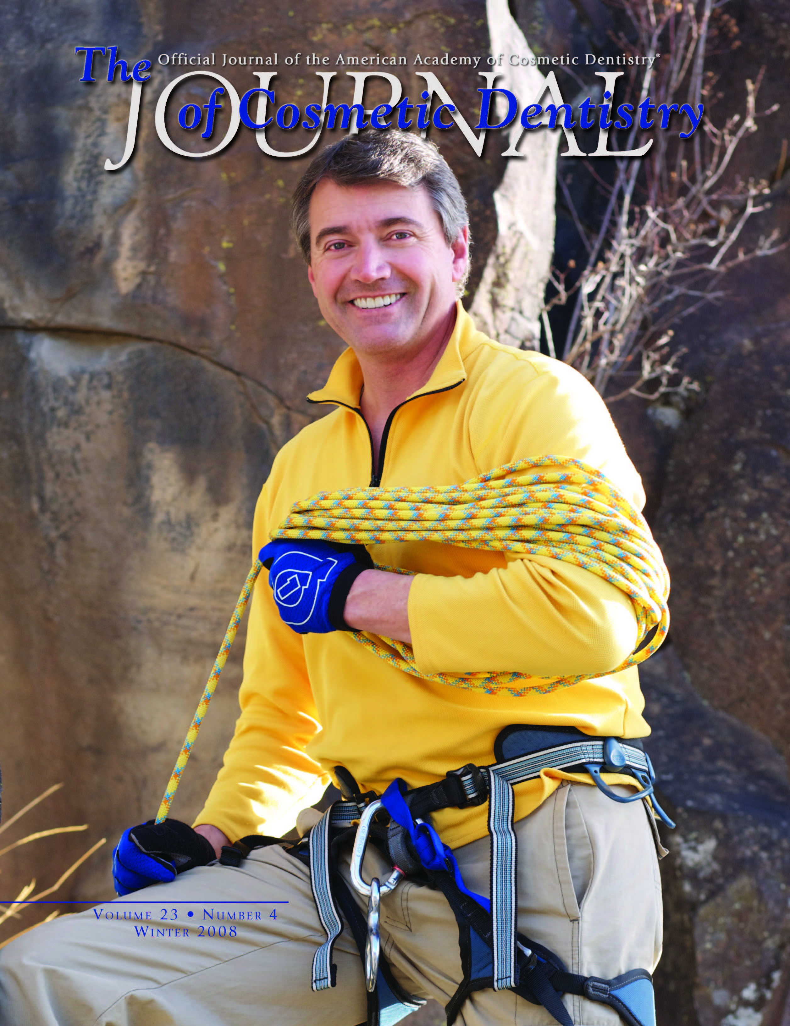 American Academy of Cosmetic Dentistry Journal of Cosmetic Dentistry Volume 23, Issue 4 cover