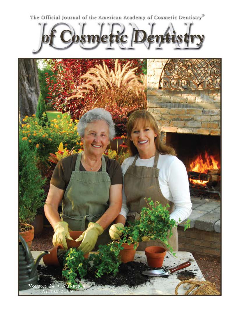 American Academy of Cosmetic Dentistry Journal of Cosmetic Dentistry Volume 24, Issue 4 cover